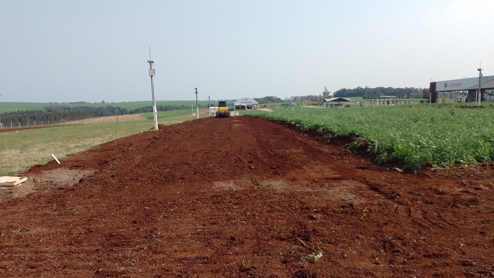 Iniciam as obras no Parque da ExpoAgro Cotricampo visando a edição de 2025